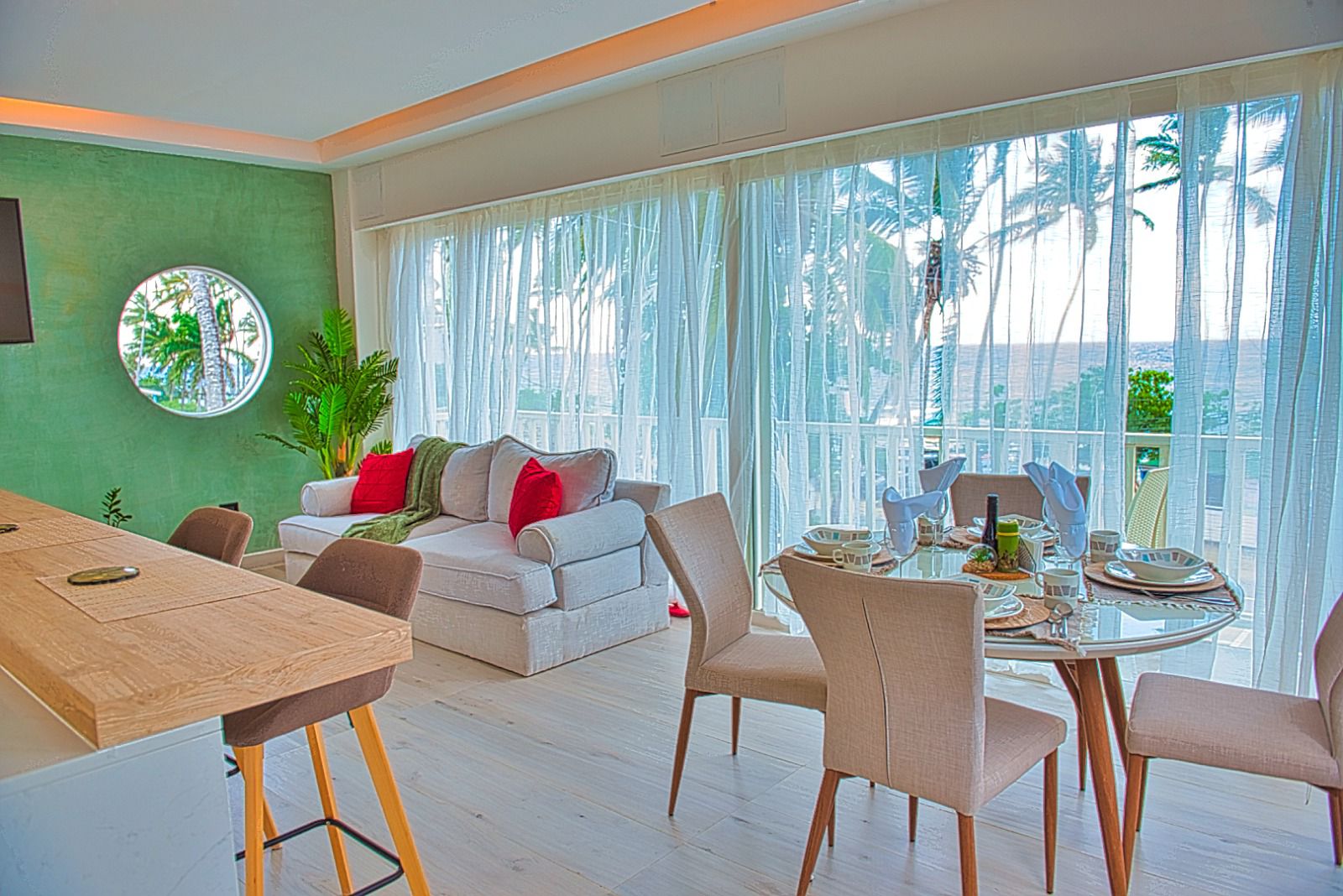 [background image] image of an apartment kitchen (for a cleaning service).